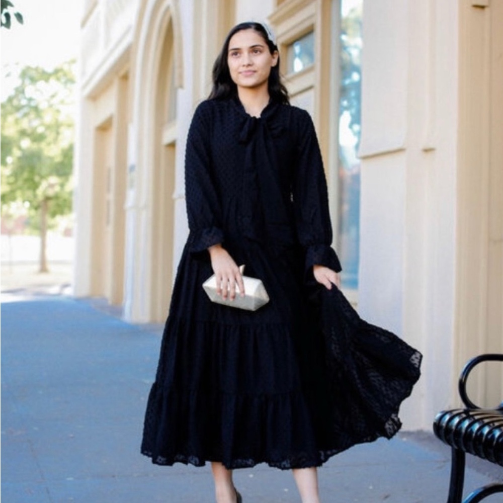Elegant Black Women's Dress